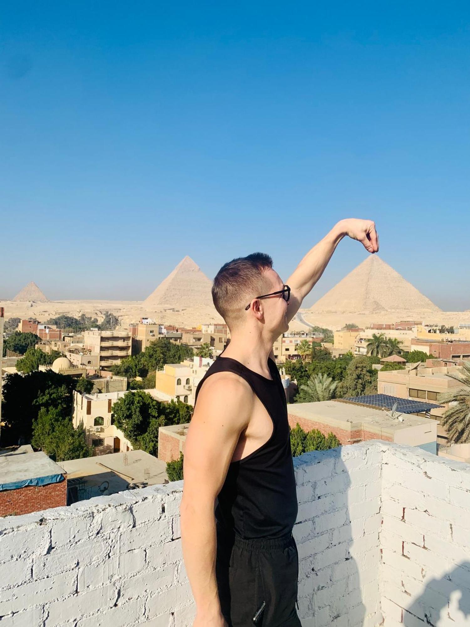 Loay Pyramids View Apartamento Cairo Exterior foto