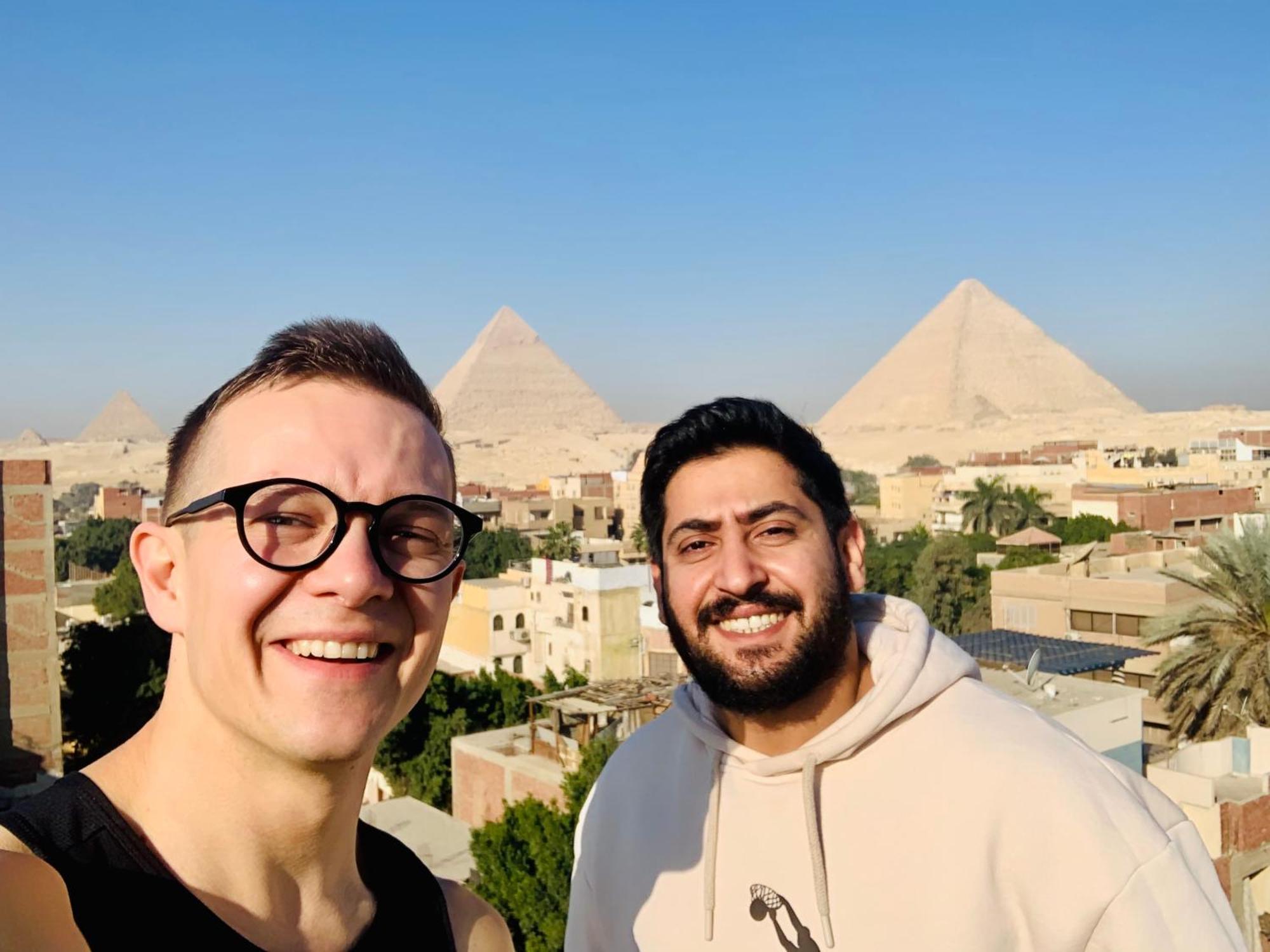Loay Pyramids View Apartamento Cairo Exterior foto
